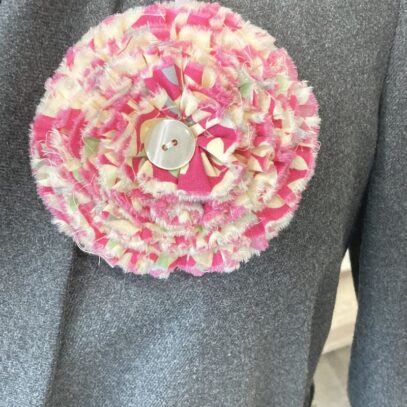 broche fleuri rose (3)